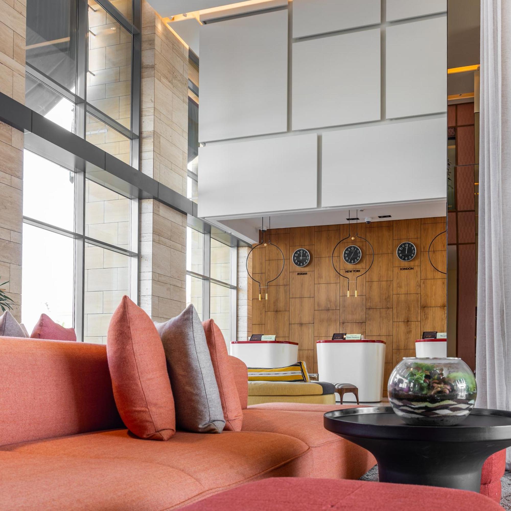 Shirvan Hotel City Yard ジェッダ エクステリア 写真 The lobby of the hotel
